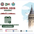 Abstract Submission Deadline is December 15 !! APASL 2026 Istanbul